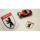 Berlin Logo Damla Silikon Sticker 2 Li Set - 1