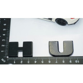 DK Tuning Hummer H2 Ön Panjur 3M 3D Izgara Siyah Yazıları thumbnail 3