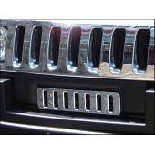 DK Tuning Hummer H2 Ön Panjur 3M 3D Izgara Siyah Yazıları thumbnail 5