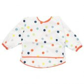Bebek Mama Önlüğü IKEA 37x34 Cm Cırt-Cırtlı Bant Elastik Uzun Kollu - 1