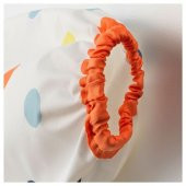 Bebek Mama Önlüğü IKEA 37x34 Cm Cırt-Cırtlı Bant Elastik Uzun Kollu - 4