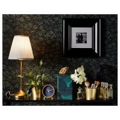 Abajur, Beyaz-Pirinç Rengi Masa Lambası 55 cm 75 W - 5