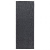 Koyu Gri 80x200 cm Halı Modern Halı İç-Dış Mekan - 2