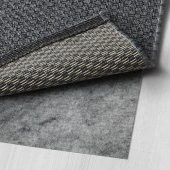 Koyu Gri 80x200 cm Halı Modern Halı İç-Dış Mekan - 5