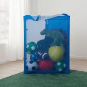 Çocuk Futbol Kalesi ve Depolama Alanı 90x53x53cm Mavi IKEA - 2