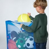 Çocuk Futbol Kalesi ve Depolama Alanı 90x53x53cm Mavi IKEA - 4