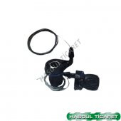 Hsgl Bisiklet Vites Kolu Mavi Göstergeli Siyah Dış Kablo Takım Bisiklet Vites Değiştiren Yol Şehir Dağ Bisikleti Bisiklet Yedek Parça - 2