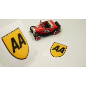 AA Logo Damla Silikon Sticker 2 Li Set - 1