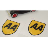 AA Logo Damla Silikon Sticker 2 Li Set - 3
