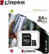 Kingston 64GB MicroSDXC Canvas Select Plus Hafıza Kartı SDCS2/64GB - 3