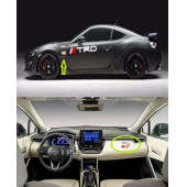 Toyota TRD Sportivo Logo Damla Silikon Plaka Logo Arma Amblem Yeni Stil thumbnail 4