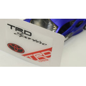 Toyota TRD Sportivo Logo Damla Silikon Plaka Logo Arma Amblem Yeni Stil thumbnail 5