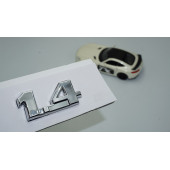 DK Tuning Volkswagen Polo 1.4 Bagaj Krom ABS Bagaj Yazı Logo - 1