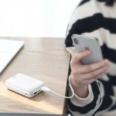 Mini Ja 10000mah Taşınabilir Harici Şarj Powerbank Ppjan-a01 Beyaz 30375 - 6