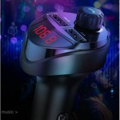 Orjinal KUULAA Araç Fm Transmitter, Bluetooth Araç Kiti Araç mp3 Müzik Kiti ve Şarjı Oto Müzik Çalar - 9