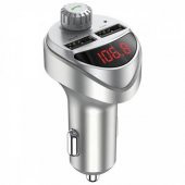 Orjinal KUULAA Araç Fm Transmitter, Bluetooth Araç Kiti Araç mp3 Müzik Kiti ve Şarjı Oto Müzik Çalar - 10