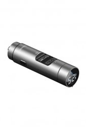 Energy Column Bluetooth 5.0 Araç Mp3 Dual Usb Araç Şarjı Siyah 31564 - 2