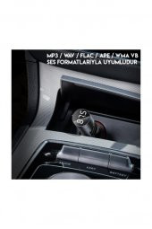Energy Column Bluetooth 5.0 Araç Mp3 Dual Usb Araç Şarjı Siyah 31564 - 6