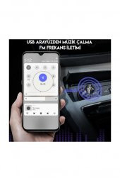 Energy Column Bluetooth 5.0 Araç Mp3 Dual Usb Araç Şarjı Siyah 31564 - 8
