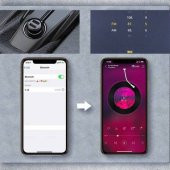 Baseus Araç Transmitter Bluetooth Araç Çakmaklık Ve Müzik Kiti 2in1 Araç Şarj Araç Transmitter Kiti - 5