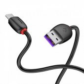 Orjinal Baseus Ultra Hız Veri Aktarım 5A Type-C Şarj Data Kablosu Samsung Huawei Xiaomi type c sarj - 2