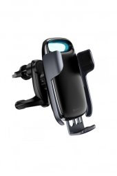 Aurora Electric Qc 3.0 Wireless Kablosuz Şarj Araç Tutucu Siyah 31823 - 1