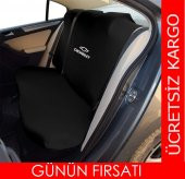 Chevrolet Uyumlu Oto Servis Kılıfı - Likralı Kumaş Gerdirme Lastikli - 4 Parça - 2