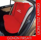 Chevrolet Uyumlu Oto Servis Kılıfı - Likralı Kumaş Gerdirme Lastikli - 4 Parça - 5