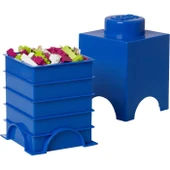 LEGO Storage 5004268 1*1 Blue Storage Brick - 3