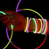 Glow Stick 100 Adet Kırılan Fosforlu Çubuk Bileklik thumbnail 2