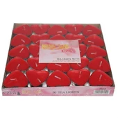 Tea Light Kalpli Kırmızı Mum 50 Adet thumbnail 1