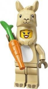 LEGO Minifigures 71027 Series 20: 7.Llama Costume Girl - 1