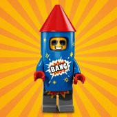 LEGO Minifigures 71021 Series 18: 5.Firework Guy thumbnail 1