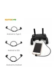 DJI Spark İos Type C Micro Veri Kablosu Iphone Telefon Ipad Tablet Spark Veri Kablosu - 1
