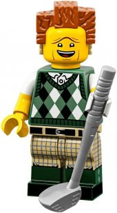 LEGO Minifigures 71023 Movie 2 Series : 12.Gone Golfin President Business - 1