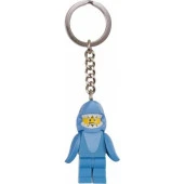 LEGO Minifigures 853666 Shark Suit Guy Key Chain thumbnail 1