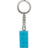 LEGO 853380 Turquoise Brick Key Chain - 2