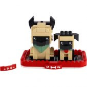 LEGO BrickHeadz 40440 German Shepherd thumbnail 1