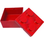 LEGO Storage 853234 2*2 Red Food Box - 1