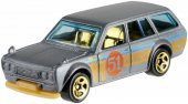 Hot Wheels 51th Anniversary Satin Chrome 71 Datsun 510 Wagon - 2