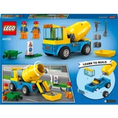LEGO City 60325 Cement Mixer Truck thumbnail 7
