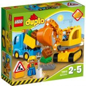LEGO Duplo 10812 Truck Tracked Excavator - 3