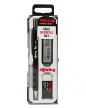 Rotring Mekanik Kurşun Kalem Seti 0.7-Bordo - 1
