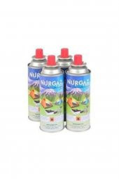 NURGAZ 4 Adet Ng207 220 gr Valfli Lpg Kartuşu - 1
