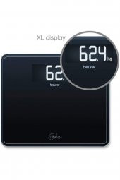 Beurer Gs 410 Signatureline Siyah Cam Banyo Tartısı - 4