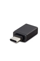 OTG TYPE-C TO USB ÇEVİRİCİ OTG TYPE-C TO USB SİYAH METAL KUTULU HADRON HN4457K - 1