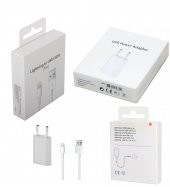 ASF İphone 5W Adaptör 1m.USB Lightning Şarj Kablosu(KABLO KORUYUCU HEDİYELİ) - 2