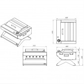 Remta R132 Gazlı Lpgli ( Tüplü ) Profesyonel Döküm Barbekü Izgara Mangal Otomatik Çakmaklı - 2