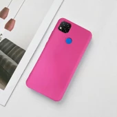 Xiaomi Redmi 9C Lansman Likid Silikon Kamera Korumalı Kılıf - 1