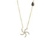 925 Ayar Gümüş Deniz Yıldızı Kolye thumbnail 1